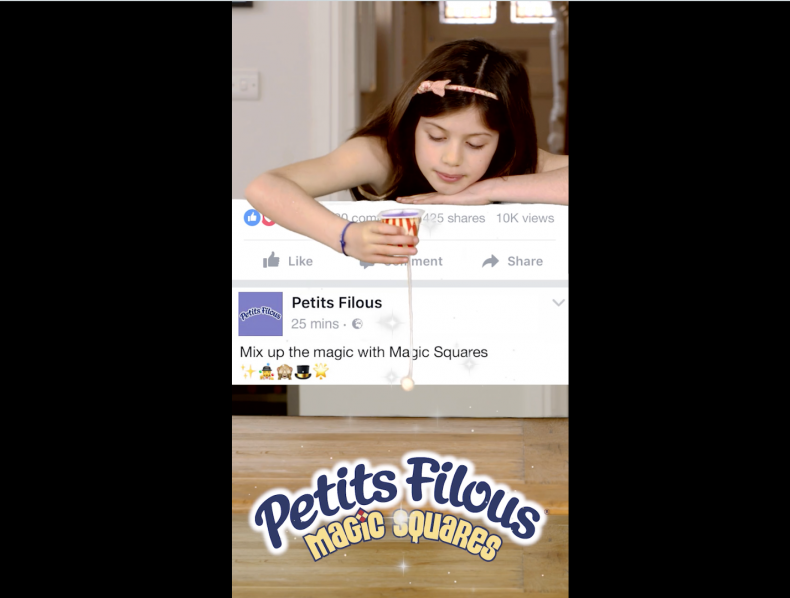Petits Filous ‘Mix Up the Magic’ (3 vertical films for Facebook) – Director: Dave Depares