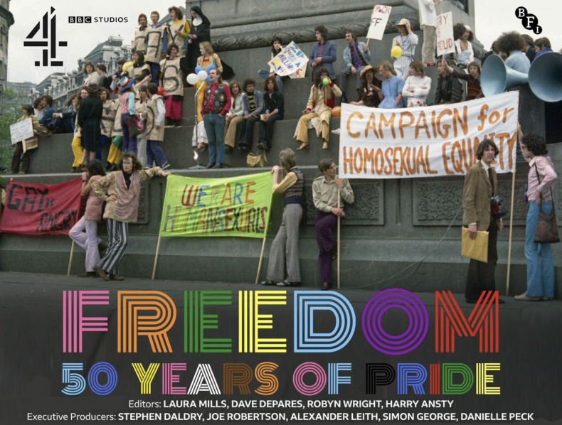 Freedom – 50 Years of Pride  (C4 / BBC Studios) – Editor: Dave Depares