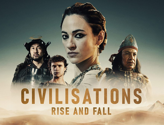 Civilisations: Rise and Fall – Series Pretitle – Editor: Dave Depares
